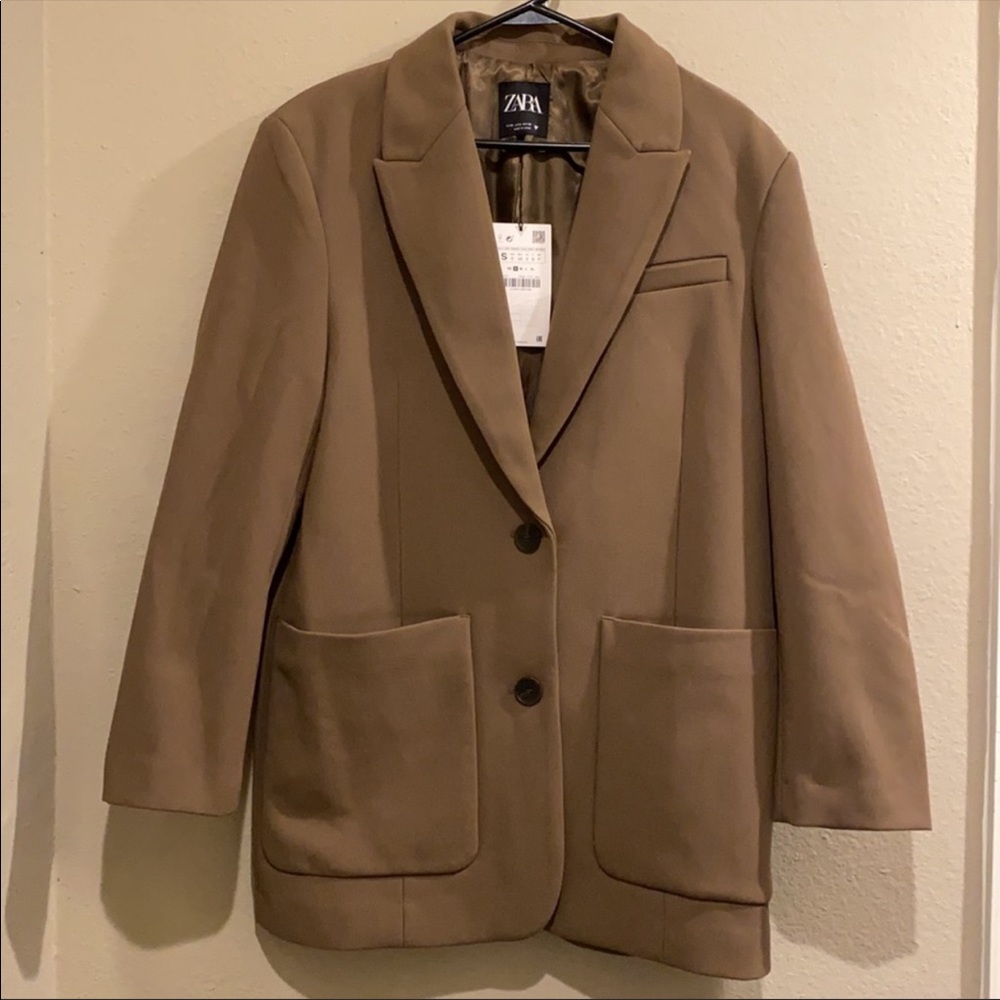 Zara Oversized Blazer NWT - Picture 4 of 9